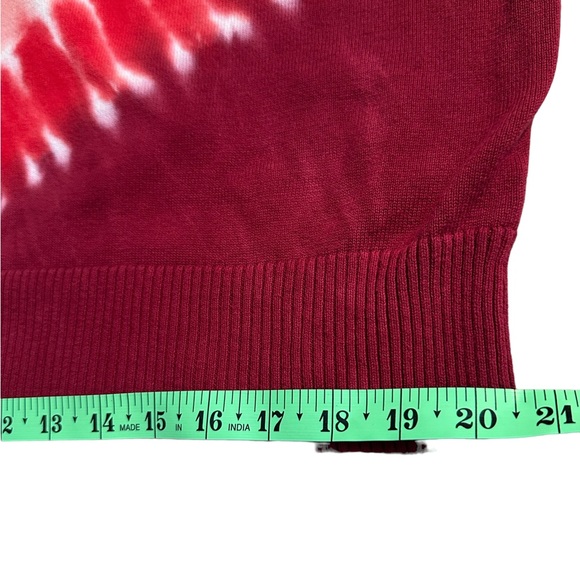 ♥️ Torrid preloved Tie Dye Long Sleeve Raglan Pullover 2X - Picture 3 of 11